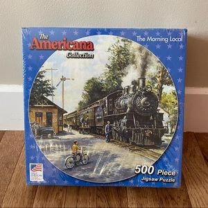 Vintage Train puzzle
